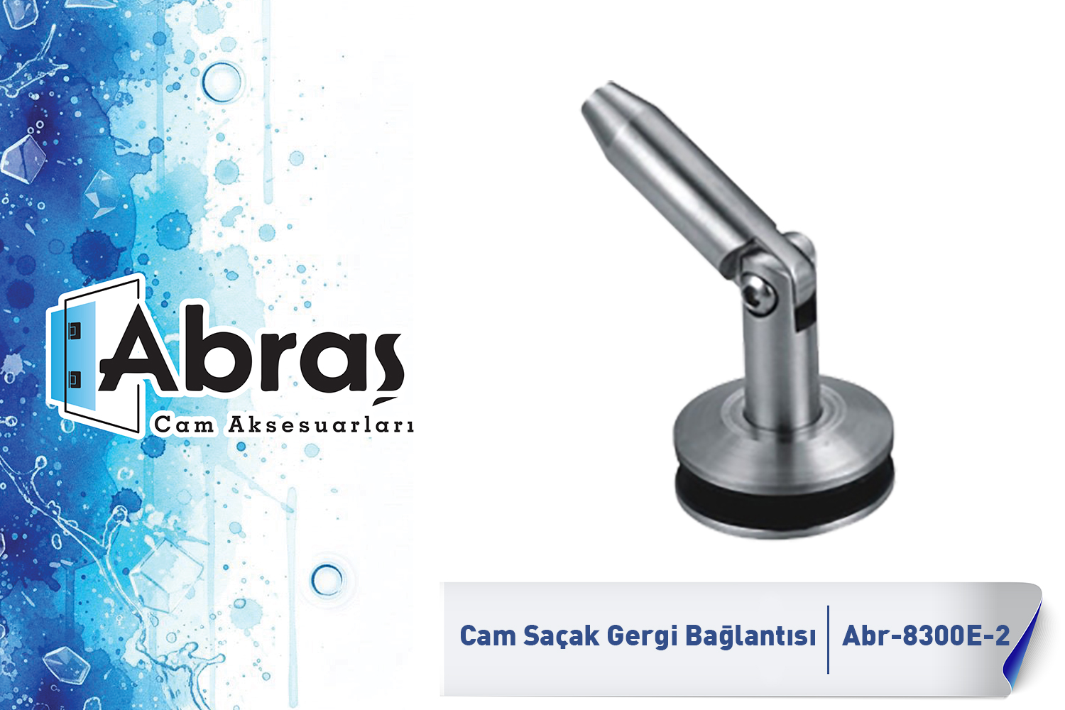 Cam Saçak Cam Gergi Bağlantısı Abr-8300E-2