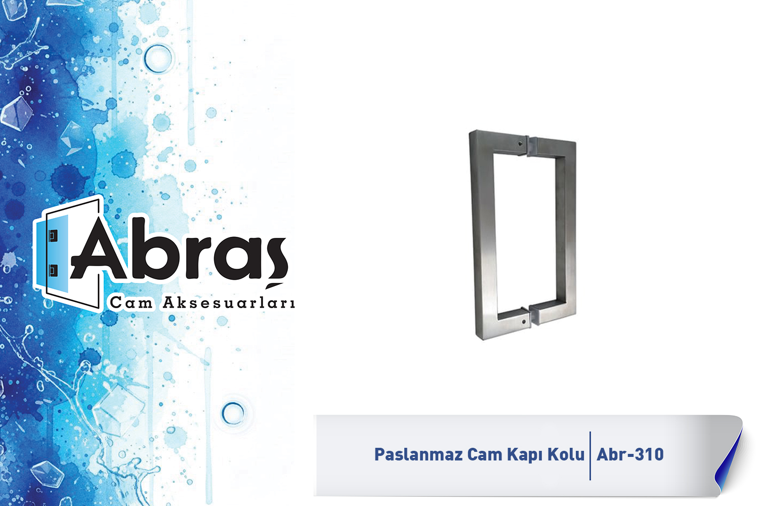 Cam Kapı Kolu Çekme H Kol Abr-310