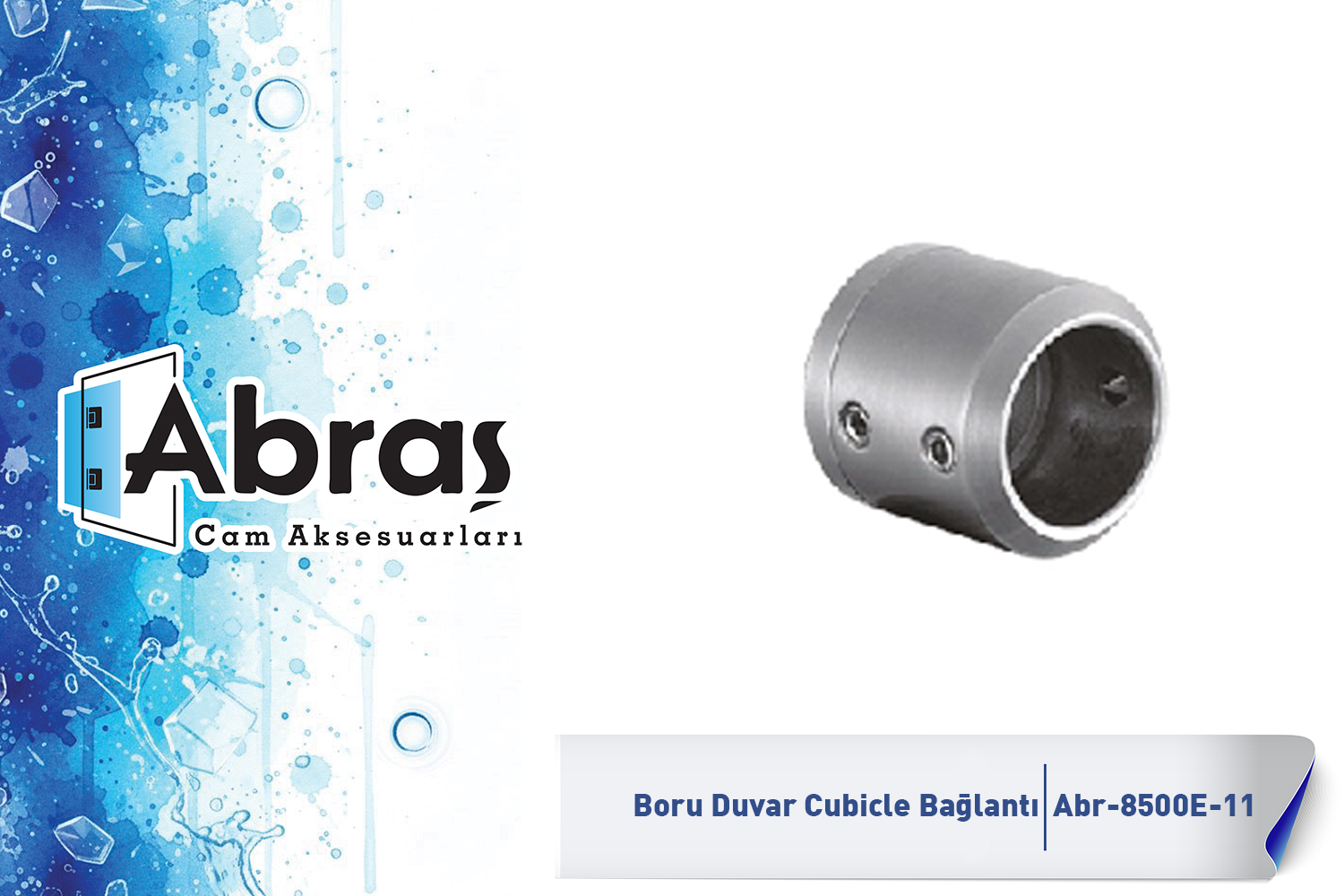 Boru Duvar Bağlantısı Abr-8500E-11