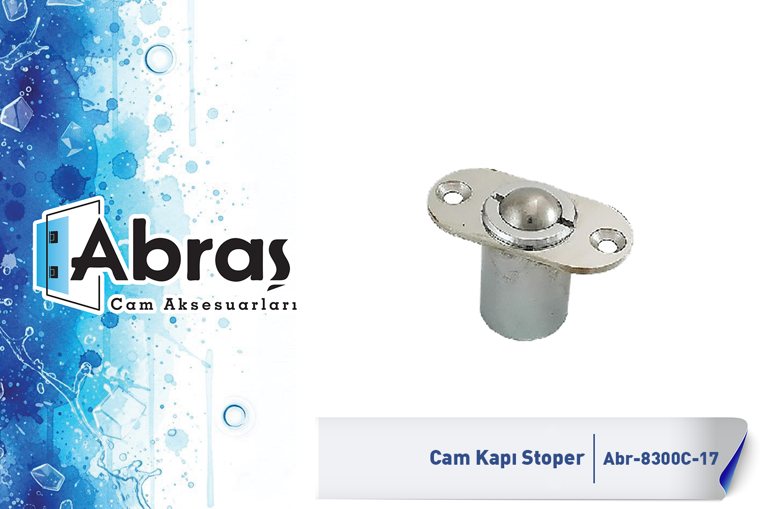 Yaylı Misketli Kapı Stoperi Abr-8300C-17