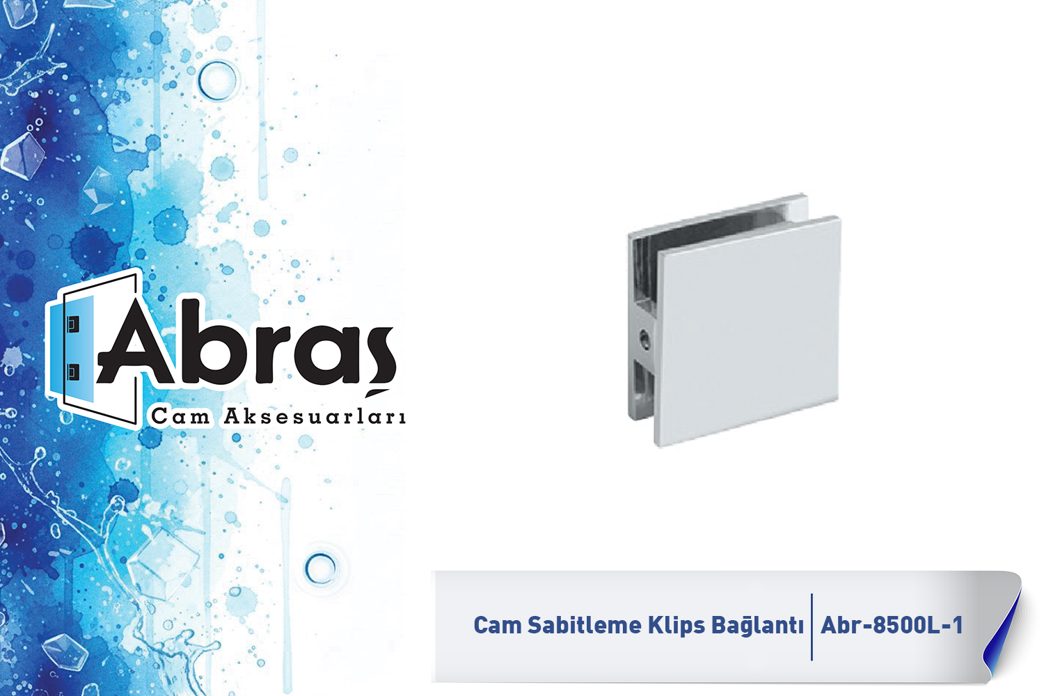 Cam Sabitleme Klips Bağlantı Abr-8500L-1