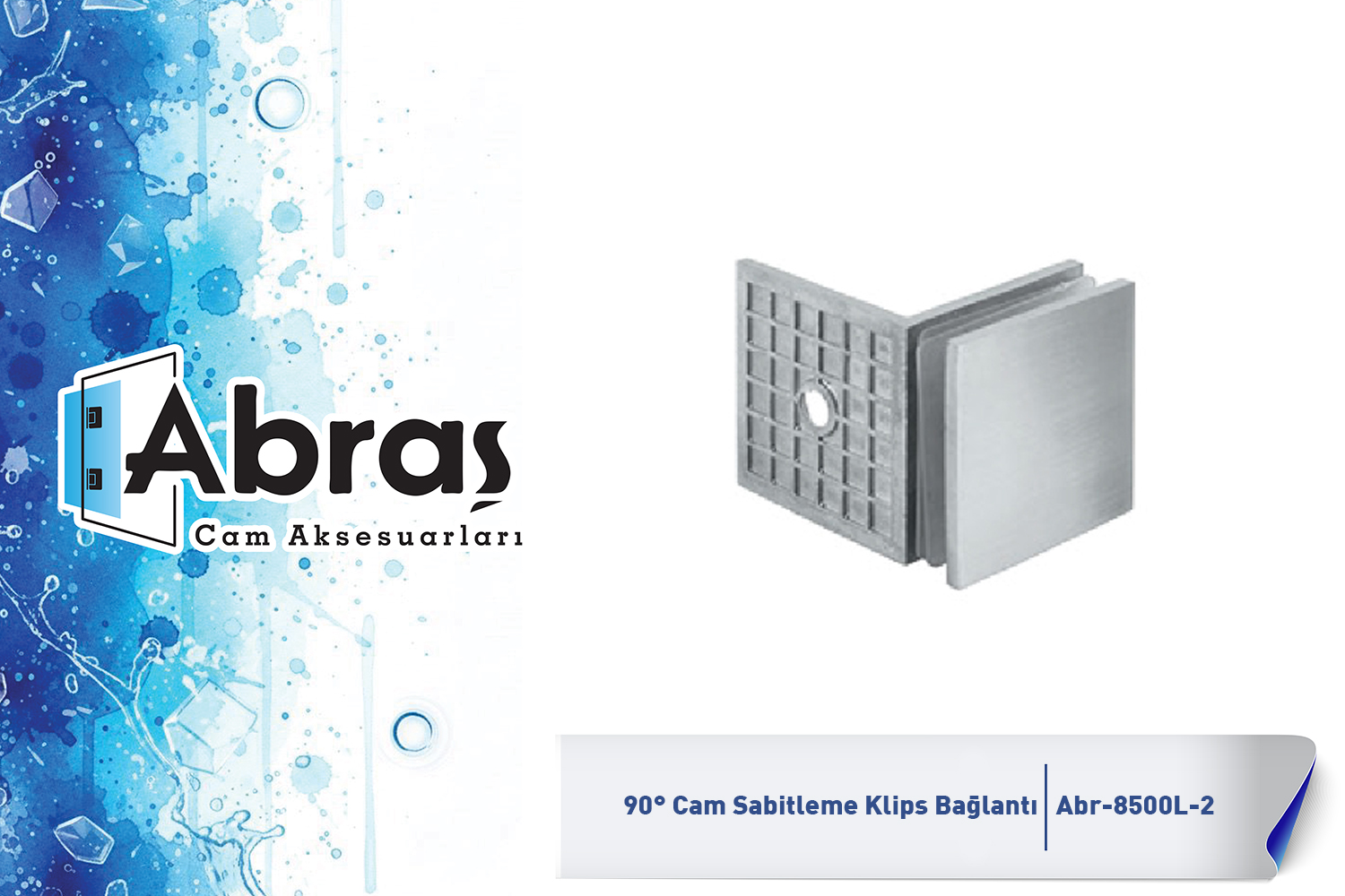 Cam Sabitleme Klips Bağlantı Abr-8500L-2