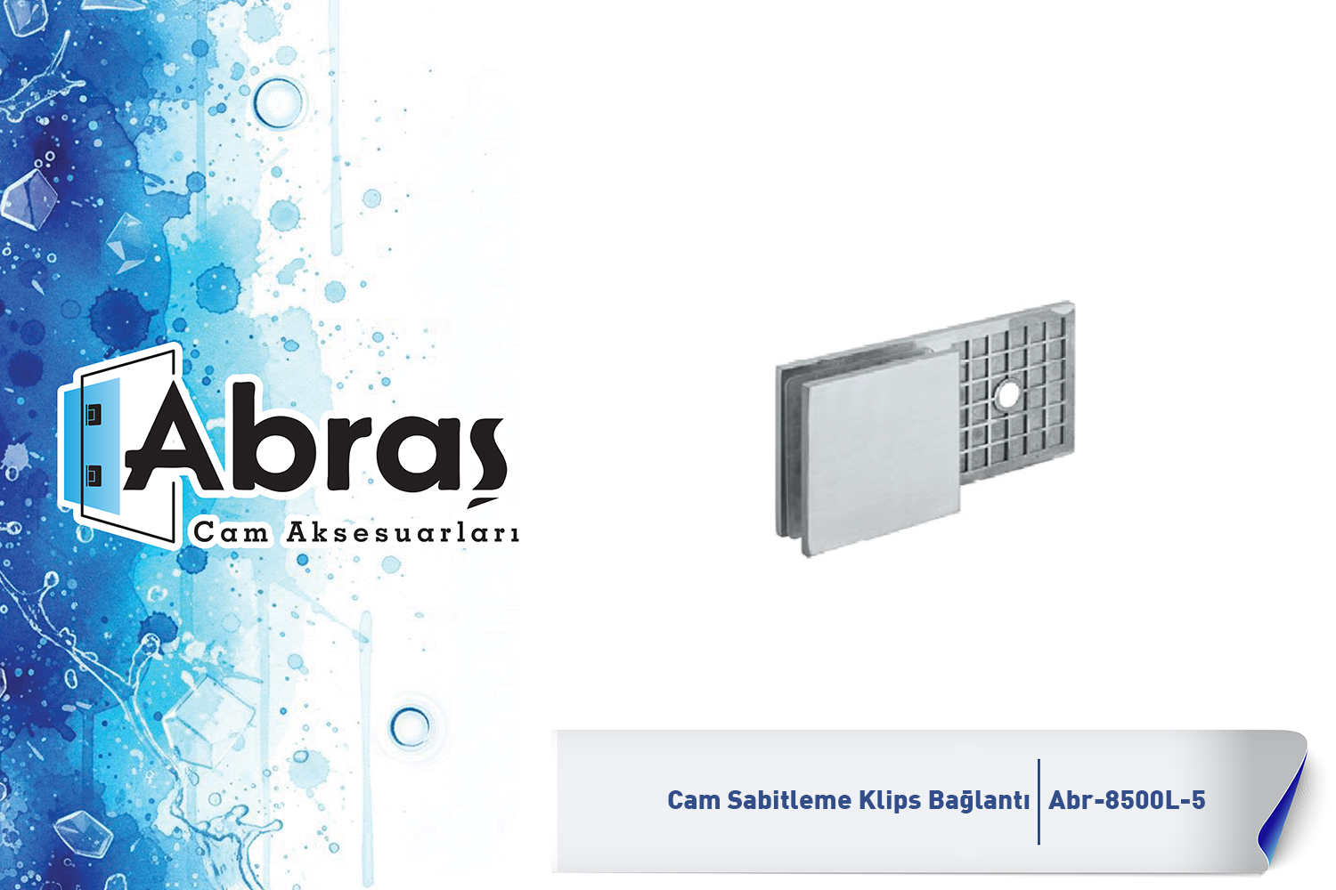 Cam Sabitleme Klips Bağlantı Abr-8500L-5