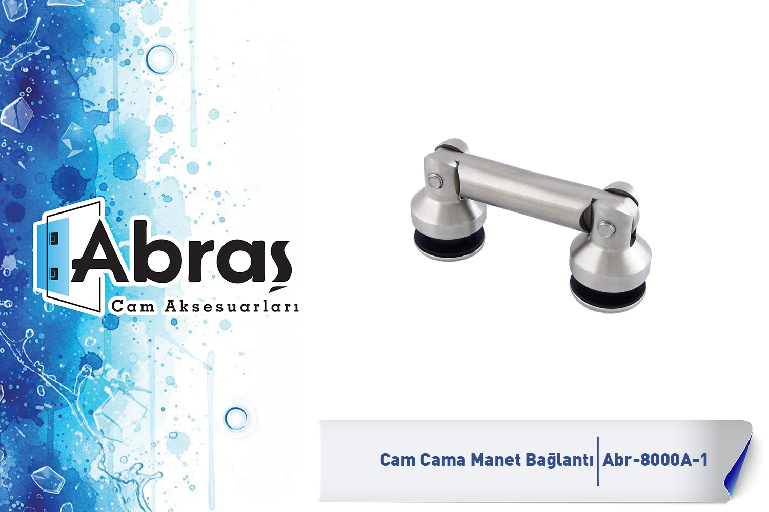 Cam Cama Manet Bağlantı Abr-8000A-1